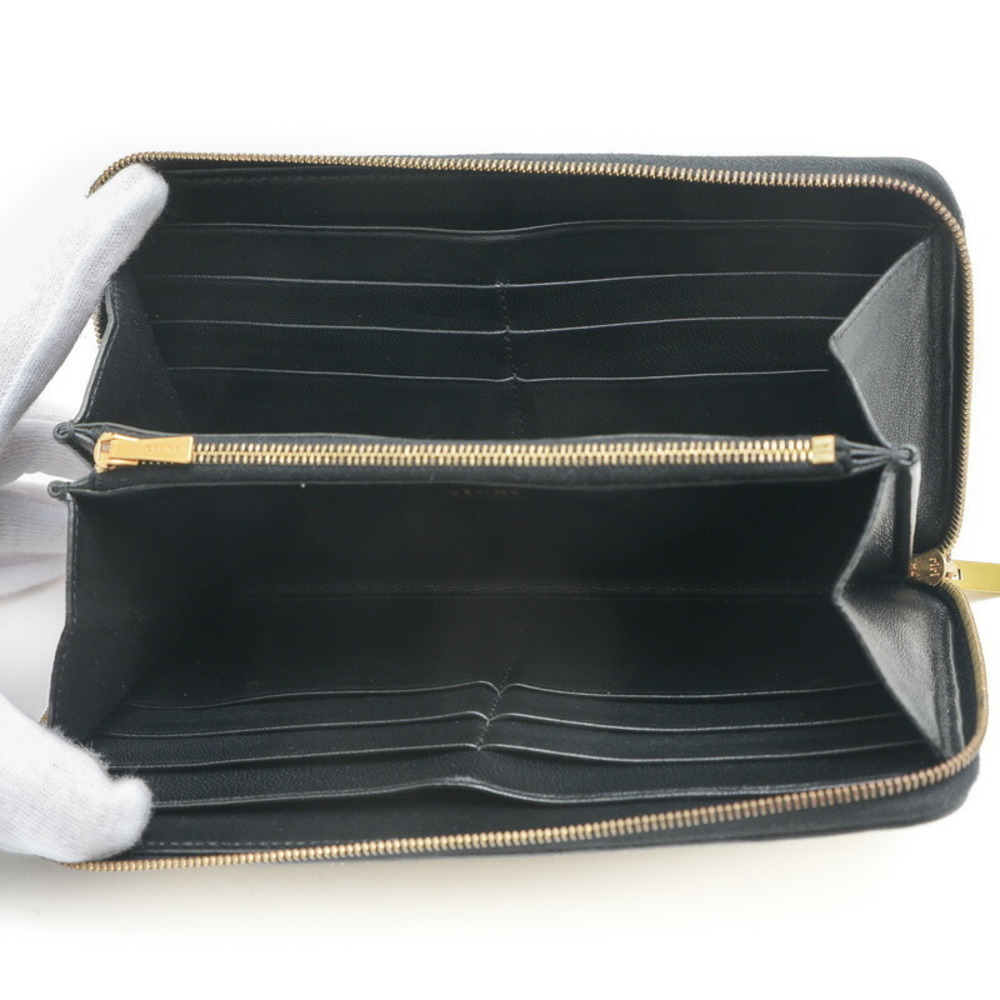 Celine Zip White Python Brown Long Ivory Wallet - image 6